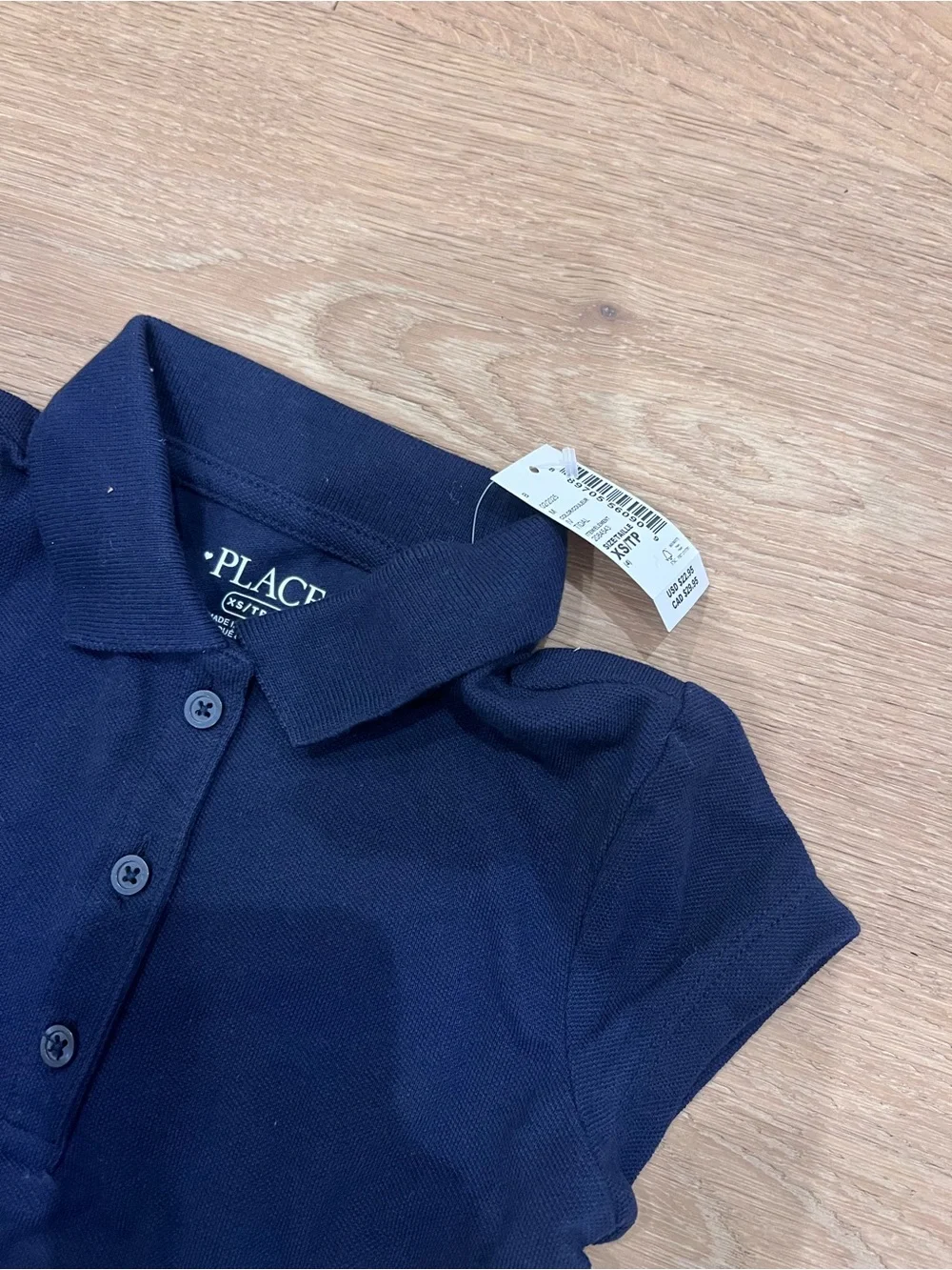 The Children's Place Navy Polo Skater Dress for Girls xs